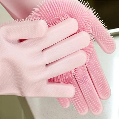 Washing Gloves, Silicon Dish Washer, Gloves For Cleaning